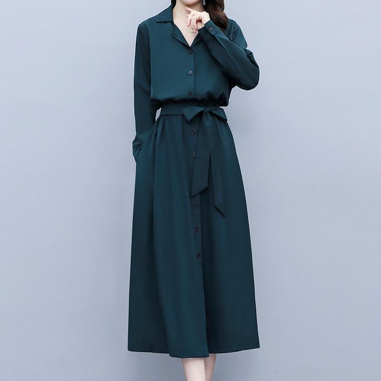 Весенне-летние элегантные платья для женщин — фото 7