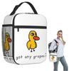 Got Any Grapes Isolierte Lunchtasche für Damen Kinder Tragbar Lebensmittelboxen Thermische Lunchbox Tragetasche