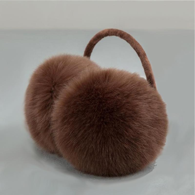 

Женские зимние наушники унисекс для девочек, регулируемые наушники для ушей, утепленные уличные наушники из искусственного меха