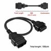 30/60/100/150/300cm OBD2 Extension Cable Male To Female ELM327 Scanner Adapter  for ELM327 Scanner