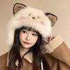 Ear Protection Flap Plush Earflap Hat Cat Ear Windproof Winter Cap Kawaii Winter Hat  Women