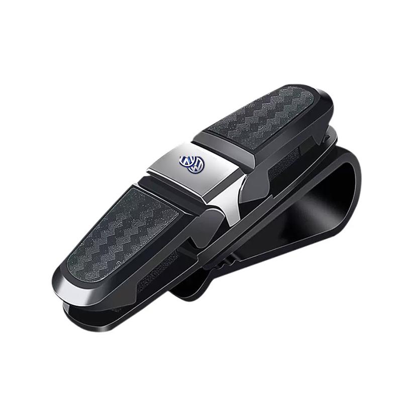 

2026 Hot For Volkswagen VW ABS Glasses Clip Car Sun Visor Card Ticket Clamp Fastener For VW GTI Polo Golf Passat Tiguan Arteon T