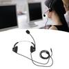 H360DUSB Doppelseitiges Headset Schwarz Lautstärkeregelung USB Business-Headset mit USB-Stecker für Telemar