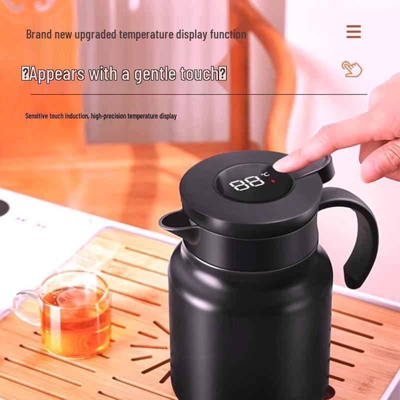 2026 Insulated Stainless Steel Mute Teapot & Brewing Pot