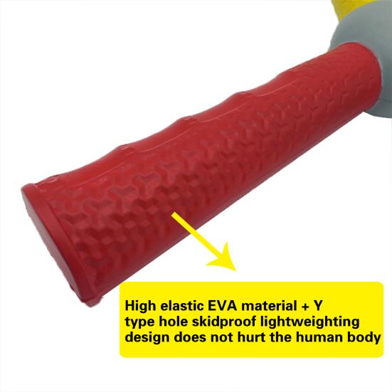 Reaction Speed Training Stick Three-pointed 3-Colors Portable Hand-eye Coordination Reaction Training Throwing Tool Gym Supplies