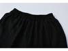 2026 Spring/Summer Tencel Linen Wide-Leg Women's Pants with Contrast Stitching