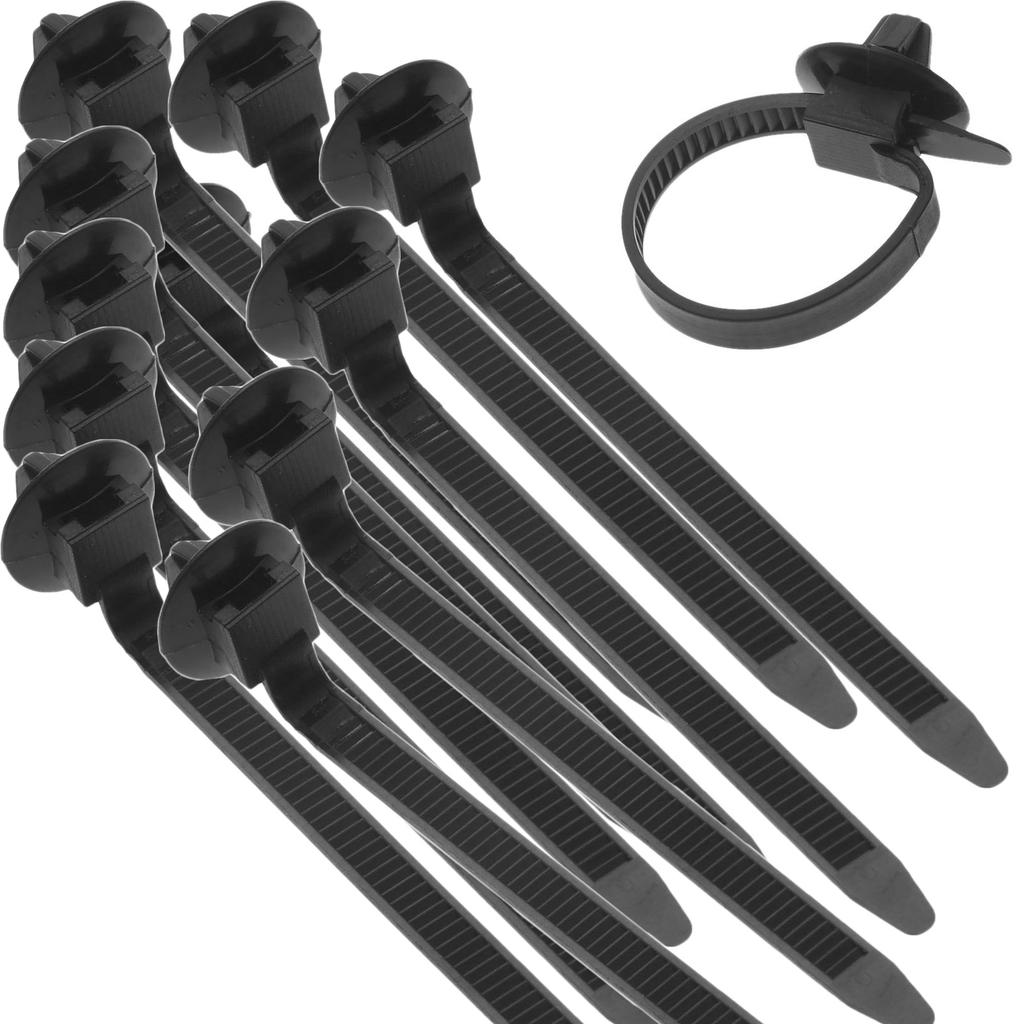 Easy To Use Design Cable Strap Clip Car Wire Tie Nylon Cable Tie