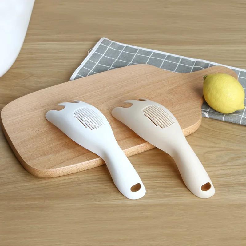 Sieving Rice Scoop Kitchen Drain Colander With Handles Rice Bowl Strainer White Rice Washing Tools Sink Drain Household Tools