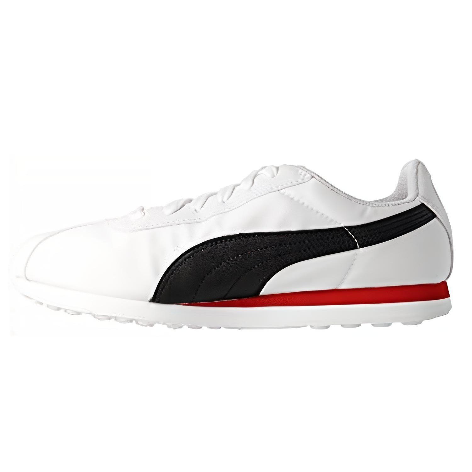 PUMA Turin Retro Shoes/Sneakers Black White Men s 362167-07 EU 42