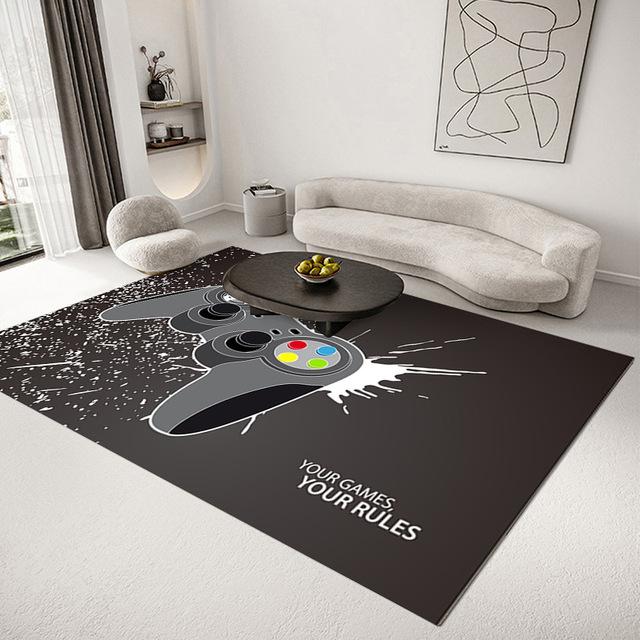 Kreslená hra Děti Chlapec Koberec Obývací pokoj Chodba Balkon Protiskluzový koberec Ložnice Pokoj Noční Podložka proti pádu