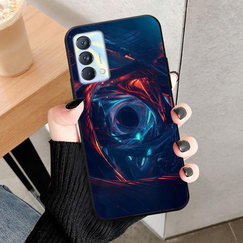 For Realme GT Master Edition Case 6.43Inch Cool Painted Case For OPPO Realme GT Master Edition Cover Silicone Back Bumper