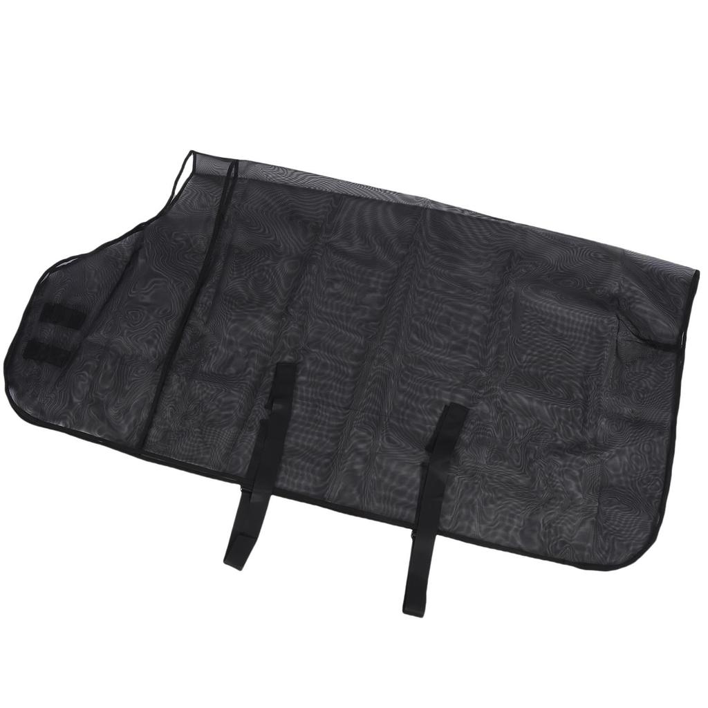 Horse Mesh Fly Sheet Breathable Sun Proof Abrasion Proof Adjustable Horse Care Sheet for Summer