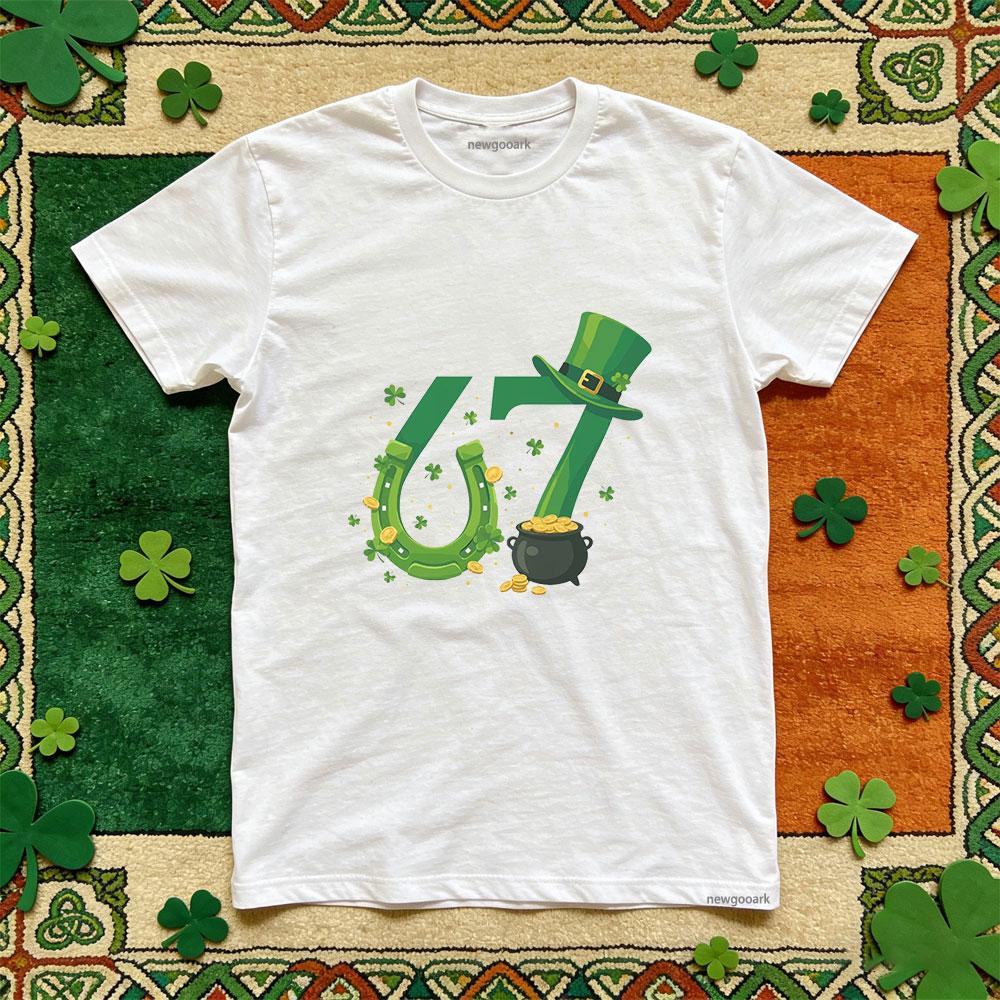 

St Patricks Day graphic t shirts Unisex lucky Irish green cotton Casual funny festival Adult Party tee festival Shortsleev S