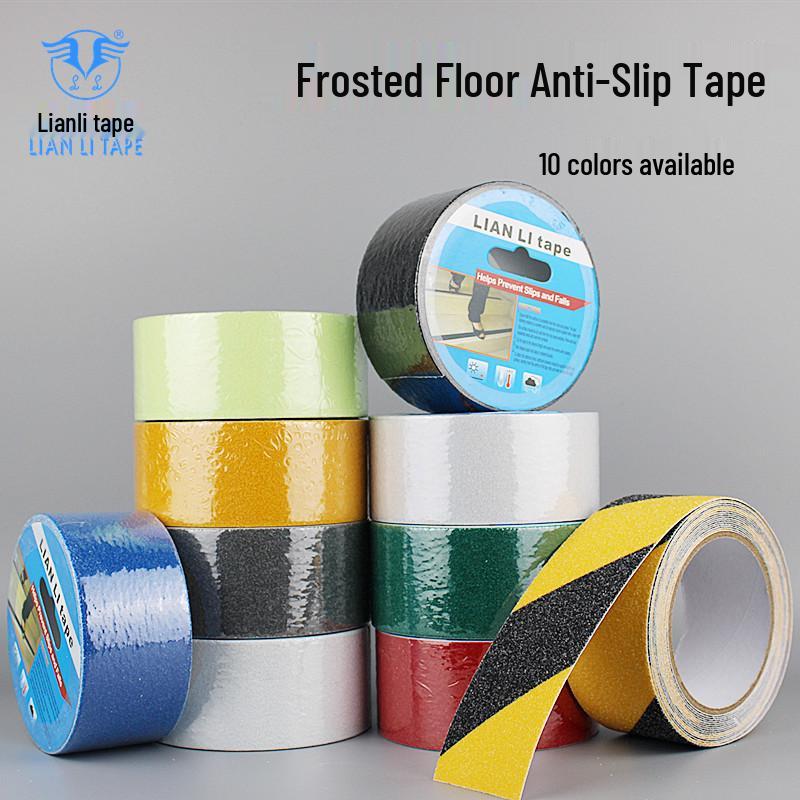 LIAN LI Anti-Slip Floor Tape, 5cm Wide PVC Safety Stickers for Steps