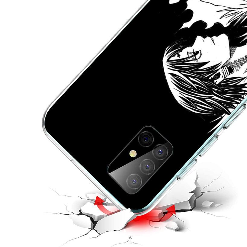 Black White Hunter X Phone Case For Samsung Galaxy A52 A32 A22 A12 A51 A31 A50S A30S A20S A10S Note 20 Ultra 10 Plus S10 A72 A71