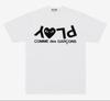 CAMISETA COMME DES GARCONS PLAY CON LOGOTIPO DE CORAZÓN UN Camiseta Unisex