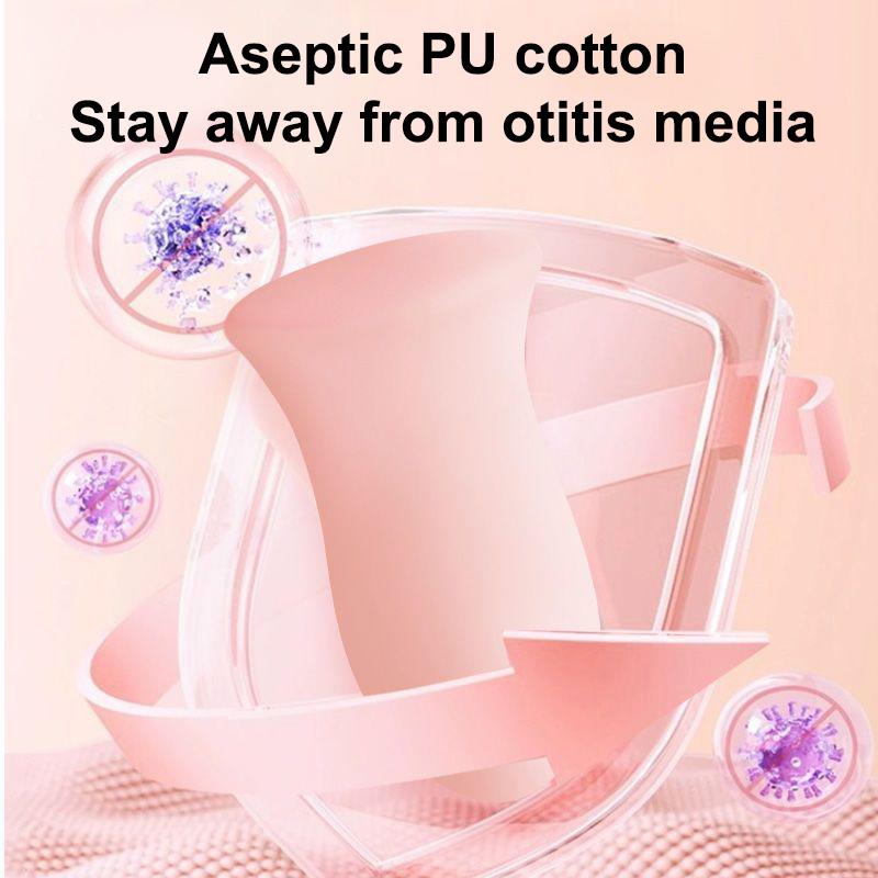 Waist Shaped Earplugs 4/10PCS Noise Reduction Sleep Anti Sound Insulation Music Protection Foam for Sleeping