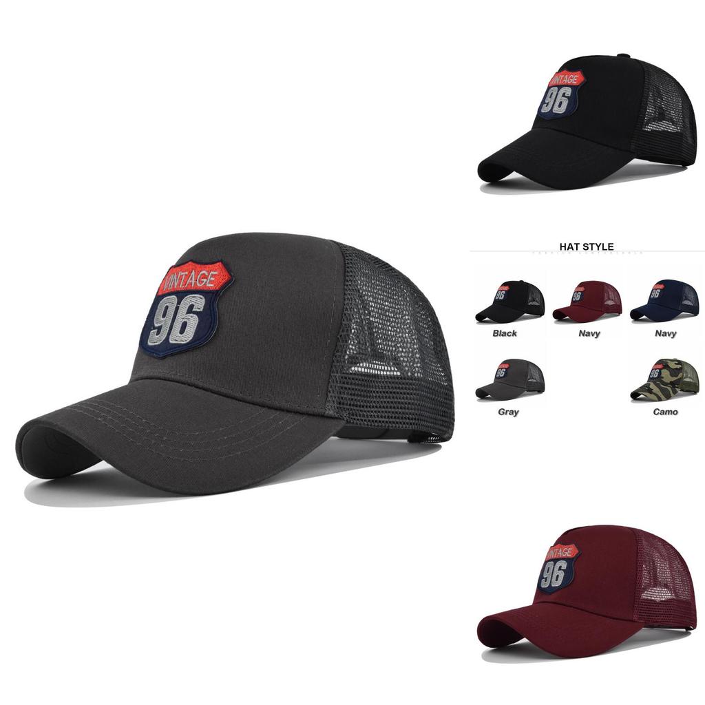 Casual Cotton Embroidered Cartoon Baseball Cap Adjustable Duckbill Hat