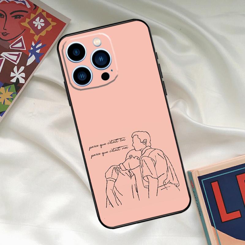 Call Me By Your Name Elios Faces Phone Case For iPhone 16 15 14 13 12 11 17 Pro Max 15 16 Plus 12 Mini 16e 17 Air Funda Cover