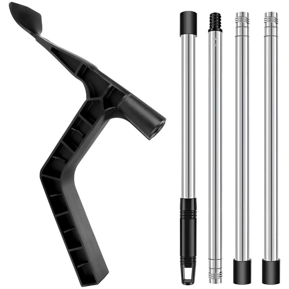 Long Handle Pipe Cleaners Tool Ergonomic Abrasion Resistance Drain Unclogger Thicken Easy to Use Gutter Cleaning Tool