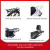 Large Bicycle Rear Basket Dog Carrier with Lock Metal Bike Rack Dogs Carriers Basket for Electric Bike Storage Basket with Liner