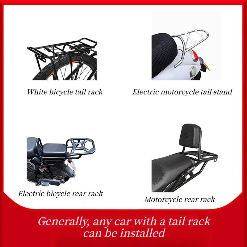 Large Bicycle Rear Basket Dog Carrier with Lock Metal Bike Rack Dogs Carriers Basket for Electric Bike Storage Basket with Liner