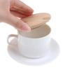 4Pcs Sealed Cup Lids Bamboo Mason Jar Caps Environment Friendly Can Mug Cover  for Bottle
