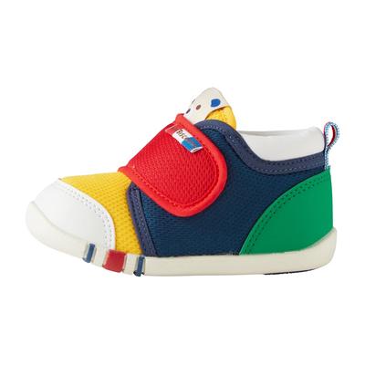 MIKIHOUSE HOT BISCUITS First Baby Shoes, Boys and Girls, Kids' Clothes, Multicolor, 13.5cm, 70-9320-490