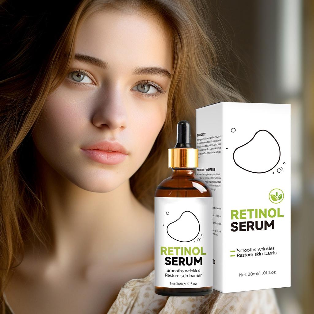 Retinol Serum Care For Aging For Dark Circles And Puffiness Dark Circles Skin Care Eye Bag Care Serum Bag Reduction Care Men Women 30ml