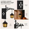 Gotischer Buchständer mit Hängelaterne, Atmosphärische Lampe für die Bibliothek, Dekorative Souvenir für Lesebegeisterte
