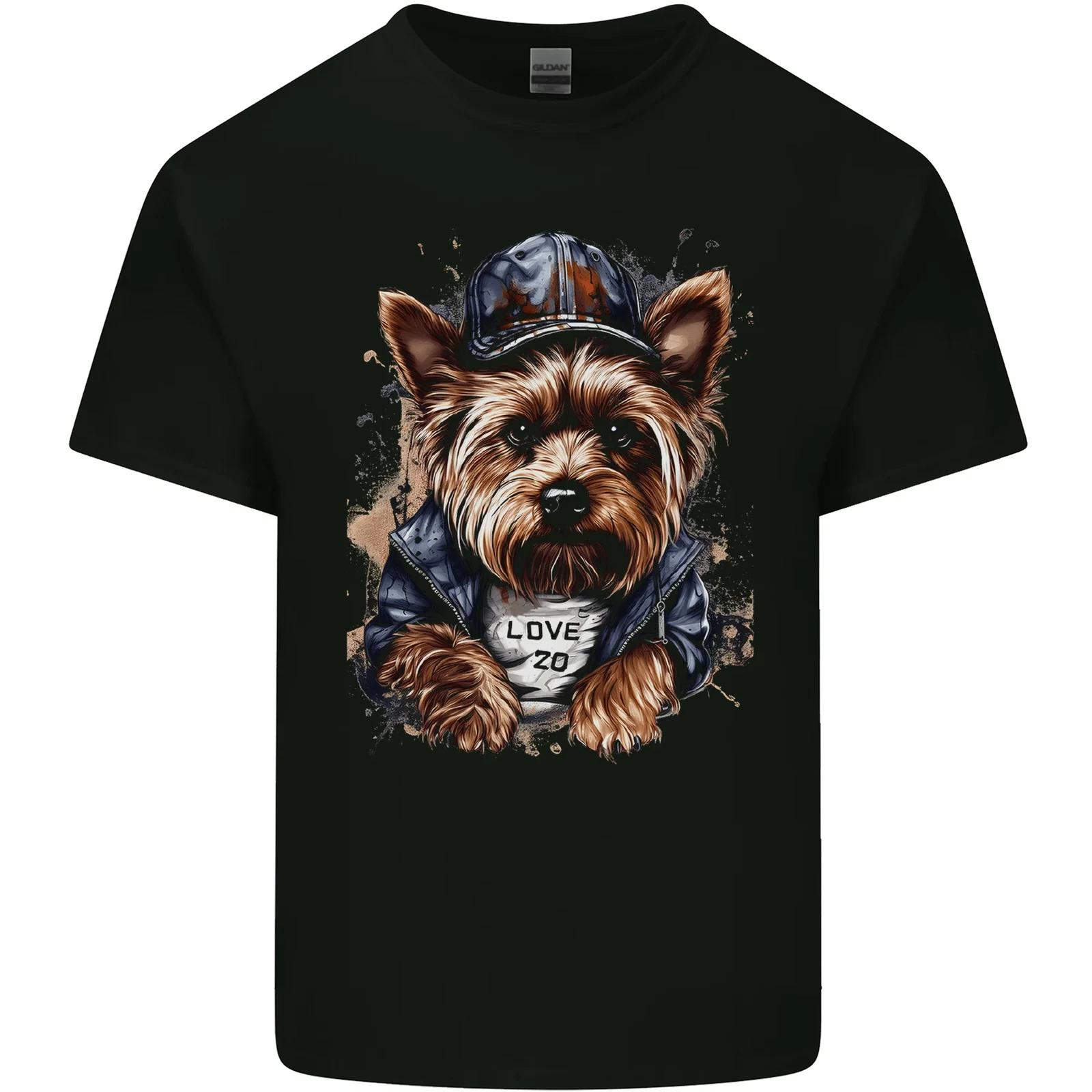 

A Streetwise Yorkshire Terrier Yorkie Kids T-Shirt Childrens S