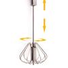 Egg Beaters Hand Pressure Rotary Semi-Automatic Whisk Foamer Rotate Hand Kitchen Tools