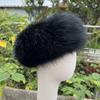 Neues einfarbiges Plüsch-Stirnband Winter-Warmer Kunstpelz-Hut Weiche elastische Mützen Kälteschutz-Ohrenwärmer Verstellbare Stirnbänder für Damen