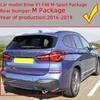 For BMW X1 F48 M-Sport Front Rear Bumper Towing Hook Cover Hauling Shell Cap 2016 2017 2018 2019 Painted#51118099893 51128099902