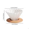 Ceramic Coffee Filter Cup Reusable Single Maker for Office Travel 2pcs Pink