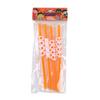 Yousheng Plastic Halloween Straw, Spooky Pumpkin Skull Skeleton Drinking Straw for Halloween Party Favors, Kitchen Table Decor