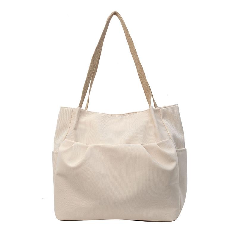 

Женская сумка-тоут большой емкости, винтажная холщовая сумка, сумка через плечо бежевый