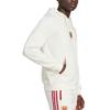 adidas Felpa con cappuccio anniversario FC Bayern bianco sporco uomo streetwear JF0576