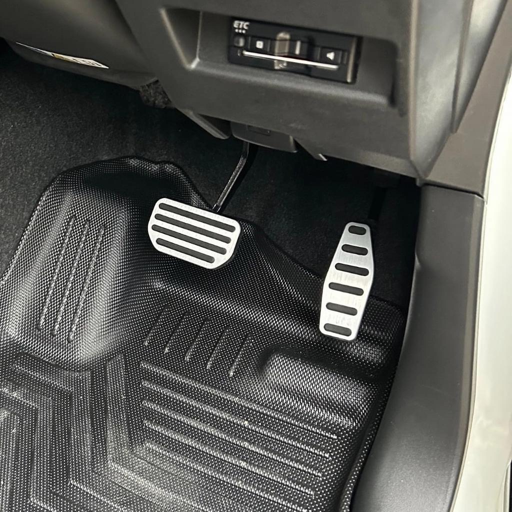 Koongloong Pedal Covers for Suzuki Jimny Jimny Sierra and Jimny Nomad JC74W Automatic Aluminum Pedal Accelerator Pedal Brake Set JB64W, JB74W, (AT