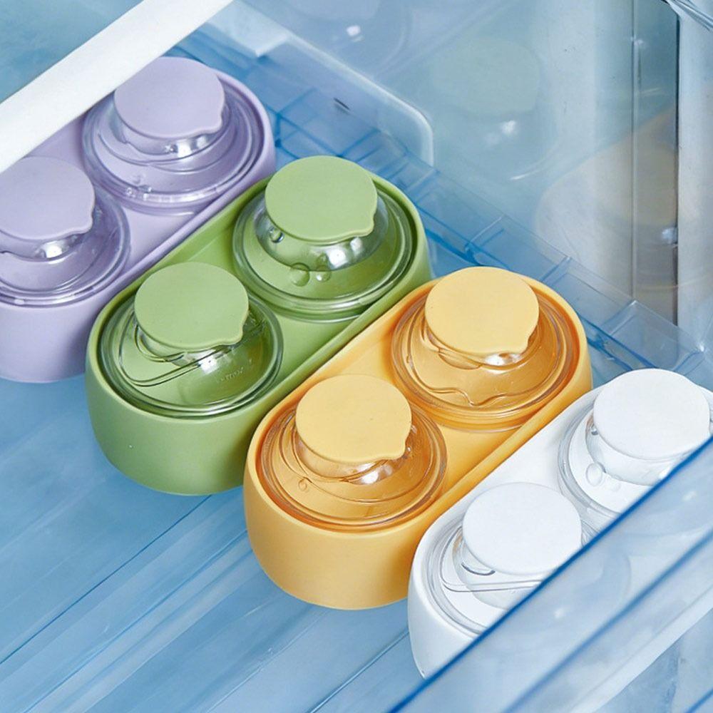 Silicone Ice Ball Maker Round Ice Cube Tray Portable Ice Ball Mold for Whiskey Cocktail Tools