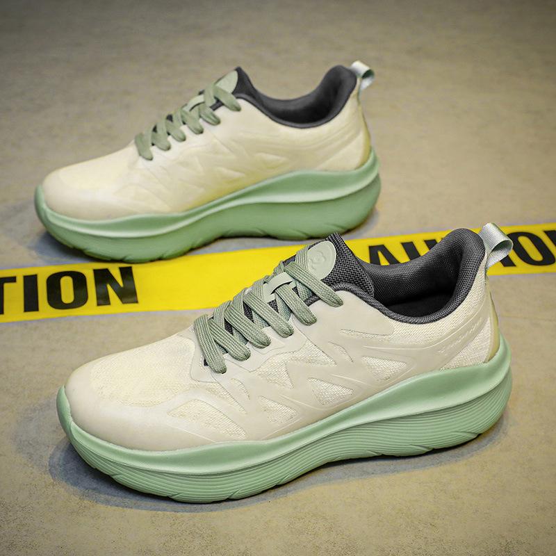 Autumn live broadcast explosion cushioning running shoes fashion versatile trendy shoes men's shoes women's shoes large size lightweight sports shoes