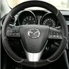 Černý PU Umělá Kůže Ručně Šitý Potah na Volant Auta Pro Staré Mazda 3 Mazda 5 Mazda 6 2003-2015