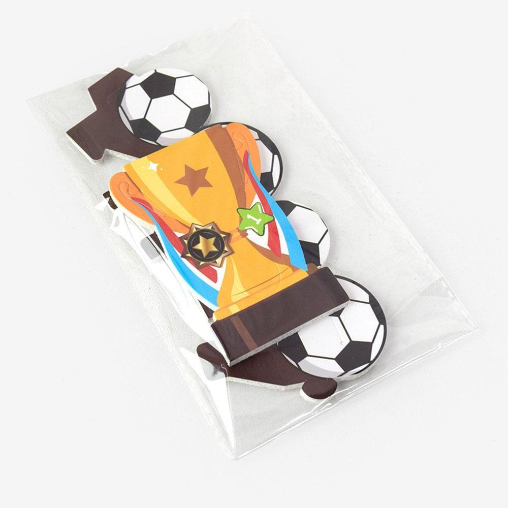 10Pcs/Pack Simple Soccer Party Treat Boxes Portable Mini Football Gift Box  Theme Decorations