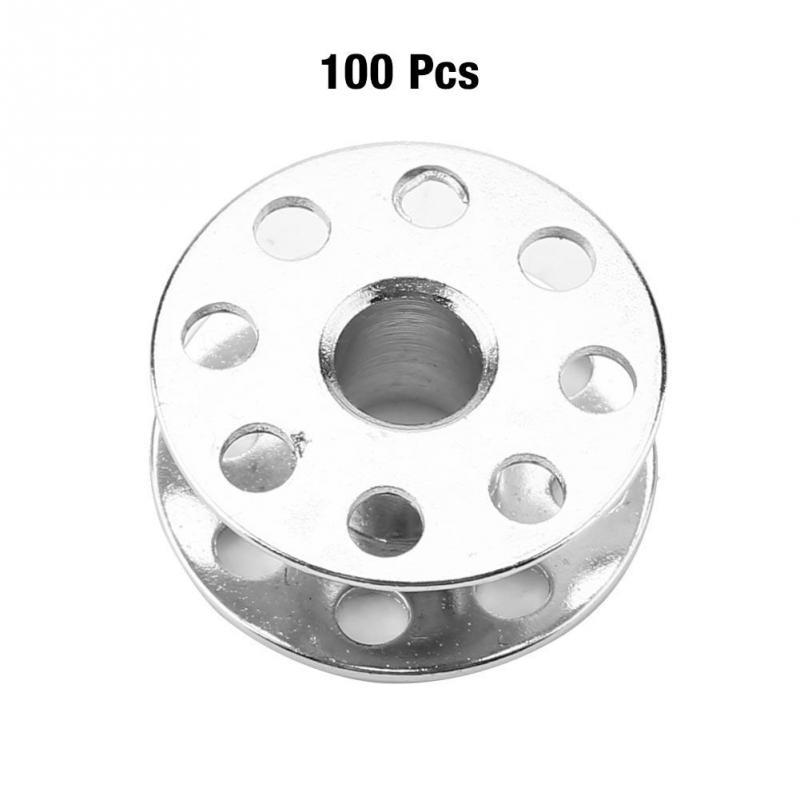 Buy 100pcs Metal Sewing Bobbins for Universal Industrial Sewing Machines at affordable prices