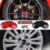 4Pcs 56MM Car Styling Aluminum Wheel Center Hub Caps Stickers For Toyota Rav4 Corolla Camry Aqua Yaris Cross Auris TRD GR Sport