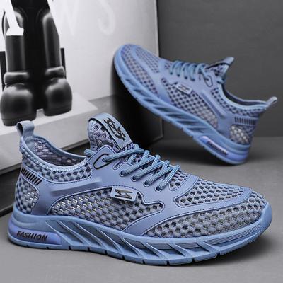 Mesh Shoes Summer Shoes Sneakers Breathable Casual Shoes Fashion Men's Shoes 39-44