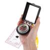 Portable Compass With Mirror Orienteering Compass Durable Navigation Compass  Hiking