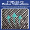 Motorcycle Breathable Mesh Protecting Cushion Seat Cover Heat ulation Air Pad Cover Anti-Slip Sunscreen Shock Absorption