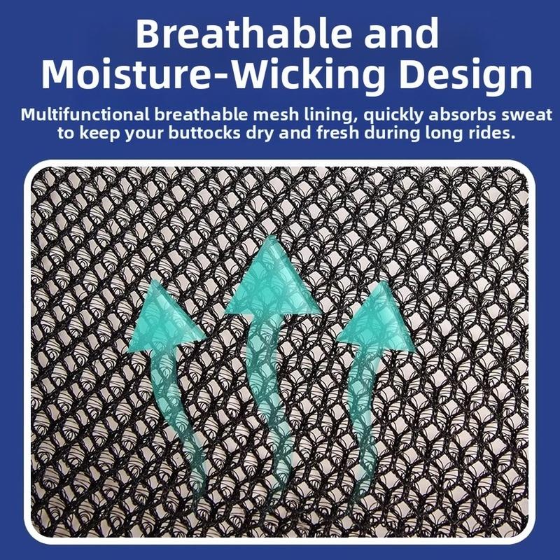 Motorcycle Breathable Mesh Protecting Cushion Seat Cover Heat ulation Air Pad Cover Anti-Slip Sunscreen Shock Absorption