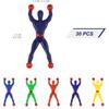 30PCS Sticky Rolling Tumblers Sticky Stretchy Wall Climbing Flexible Man Party Favors Tricky Novelty Toys For Kids Adults